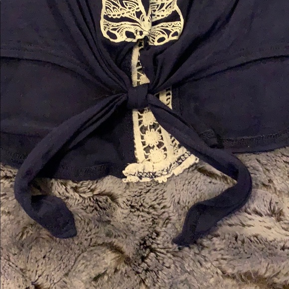 Mccnchild Tie Front Tank Top - Picture 8 of 10